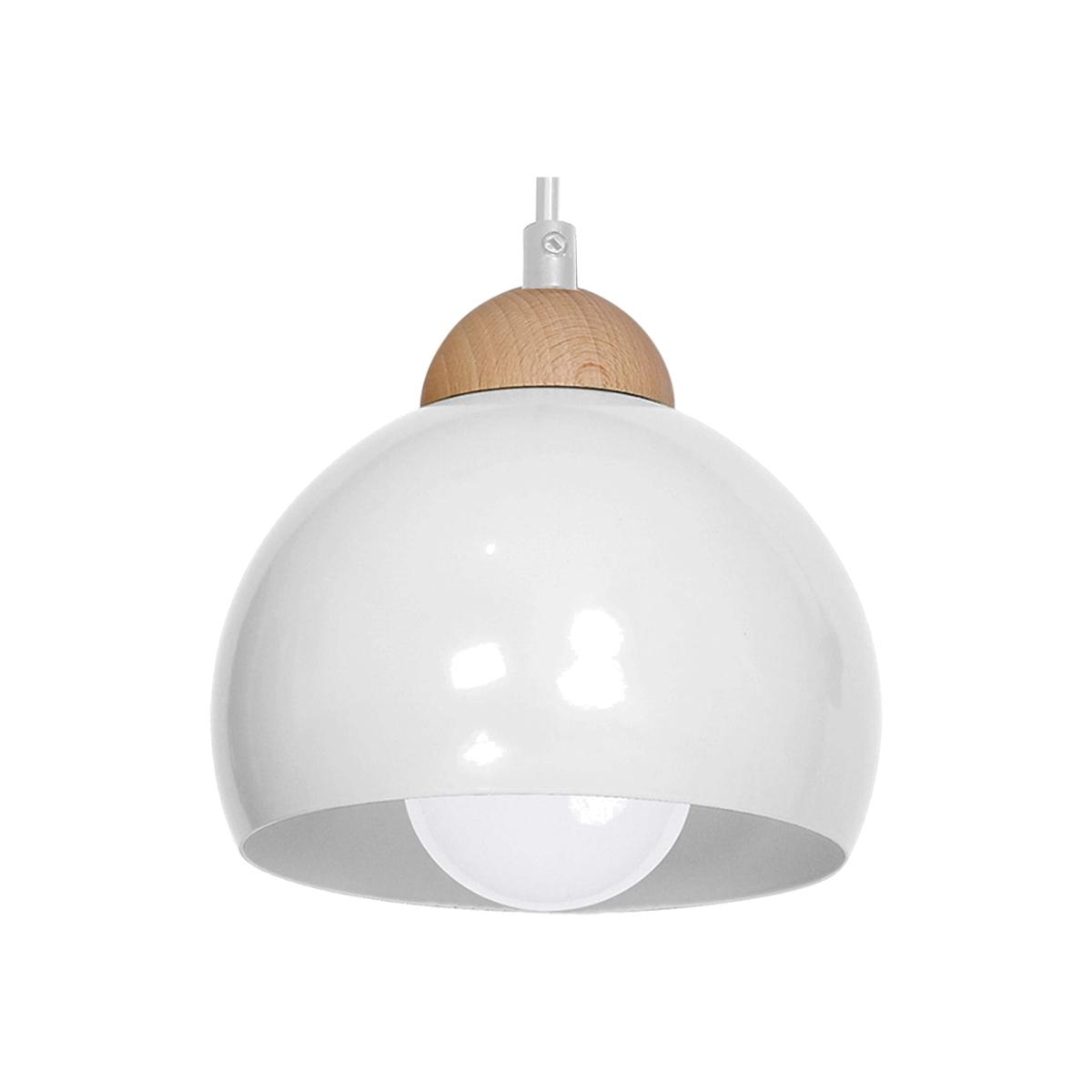 Milagro Pendant Lamp Dama White 1XE27 - White – image 1