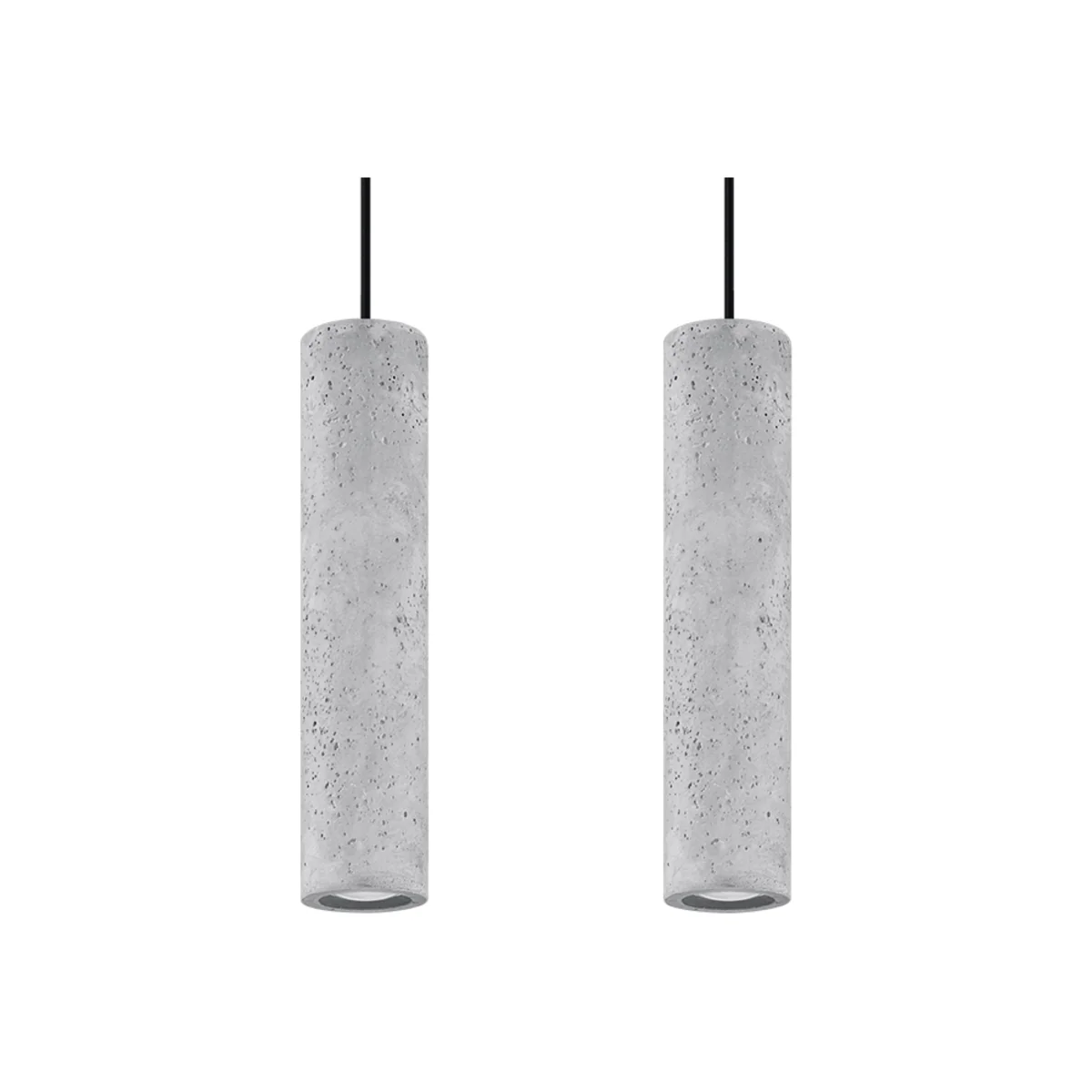 Pendant lamp LUVO 2 - gray – image 1