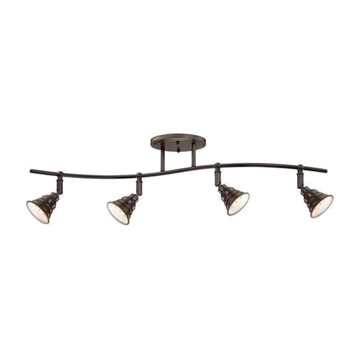 Eastvale 4 Light Ceiling Spotlight Bar Palladian Bronze, GU10 - Palladian Bronze
