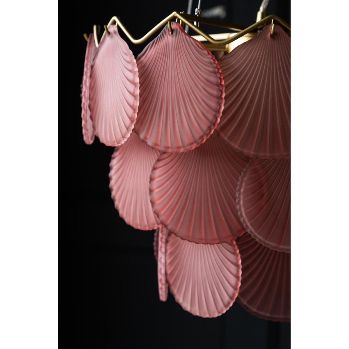 Pink Shell Pendant Light – image 4