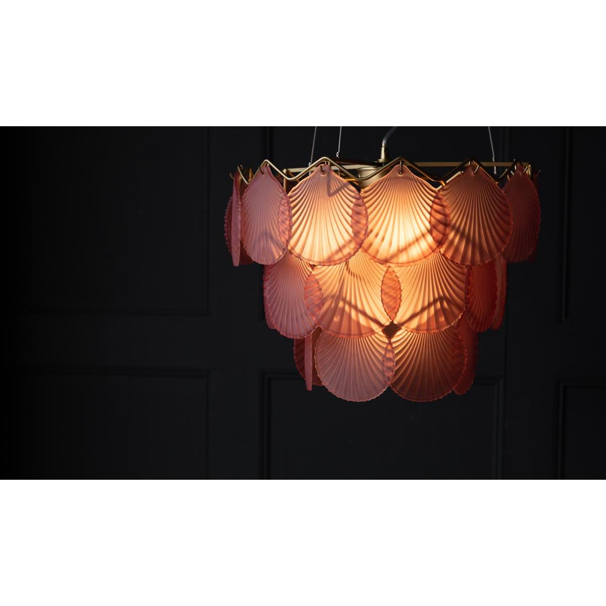 Pink Shell Pendant Light – image 8