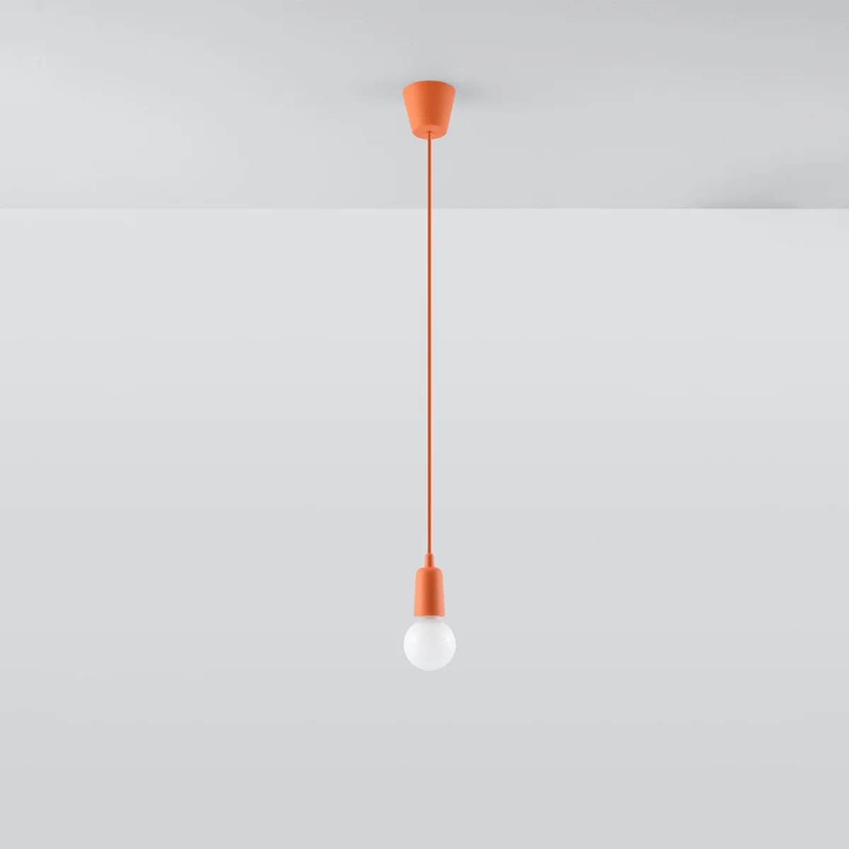 Pendant lamp DIEGO 1 black - orange – image 2