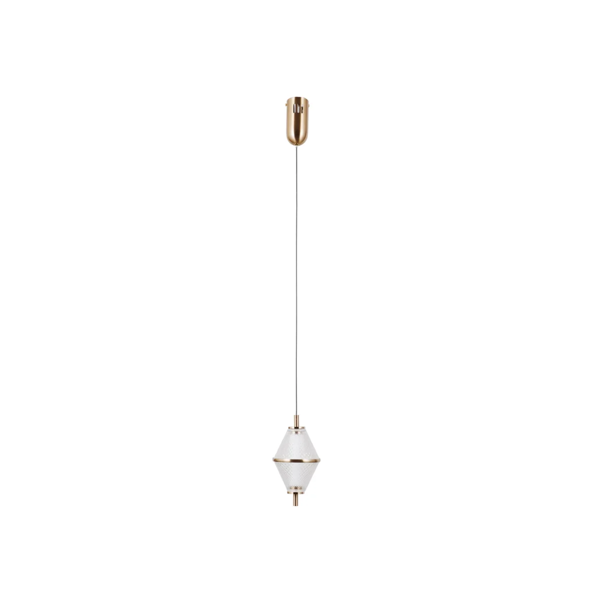 Italux Lighting Fuente Pendant Light Gold - Gold – image 1