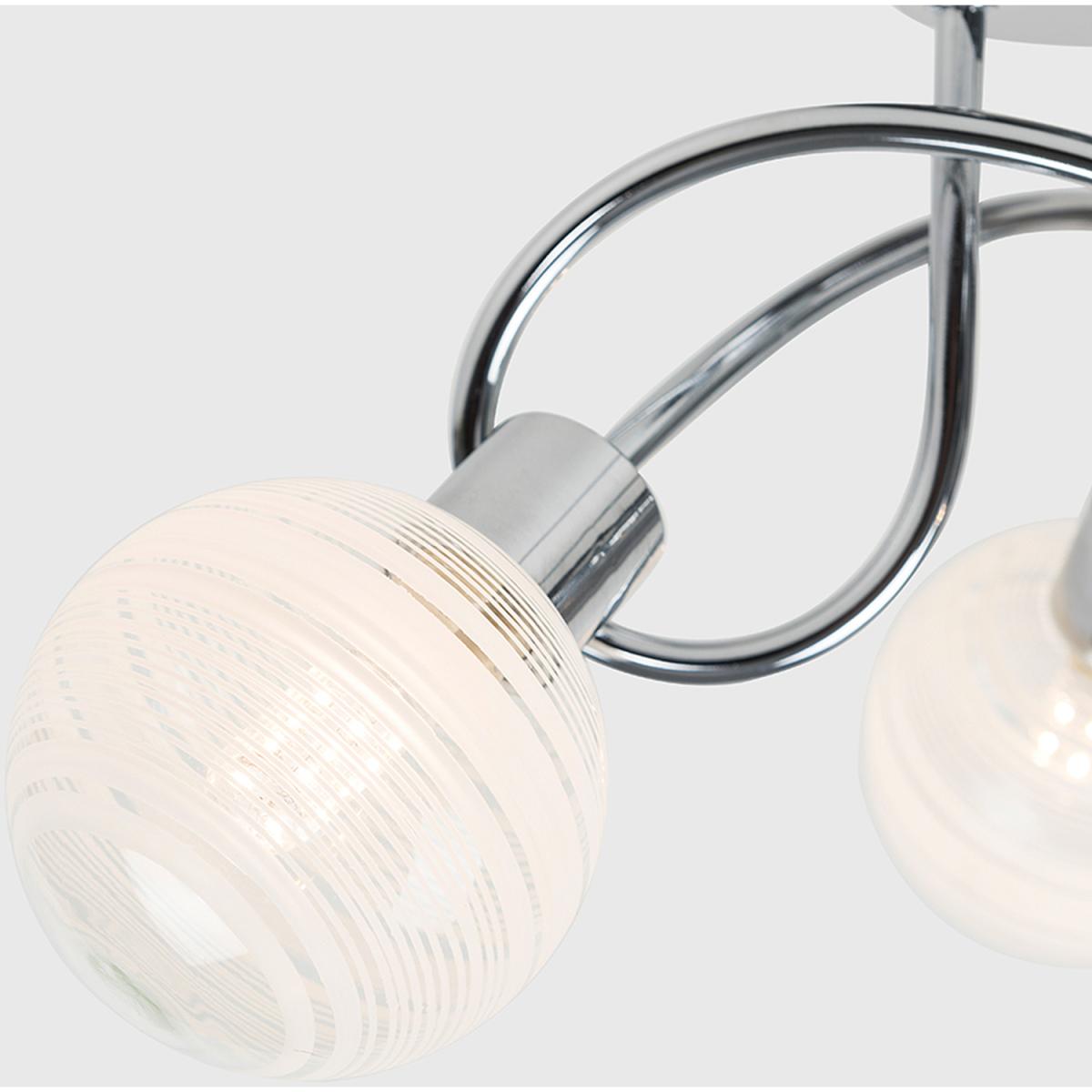 Maze 3 Way Silver Ceiling Bar Light - Silver – image 6