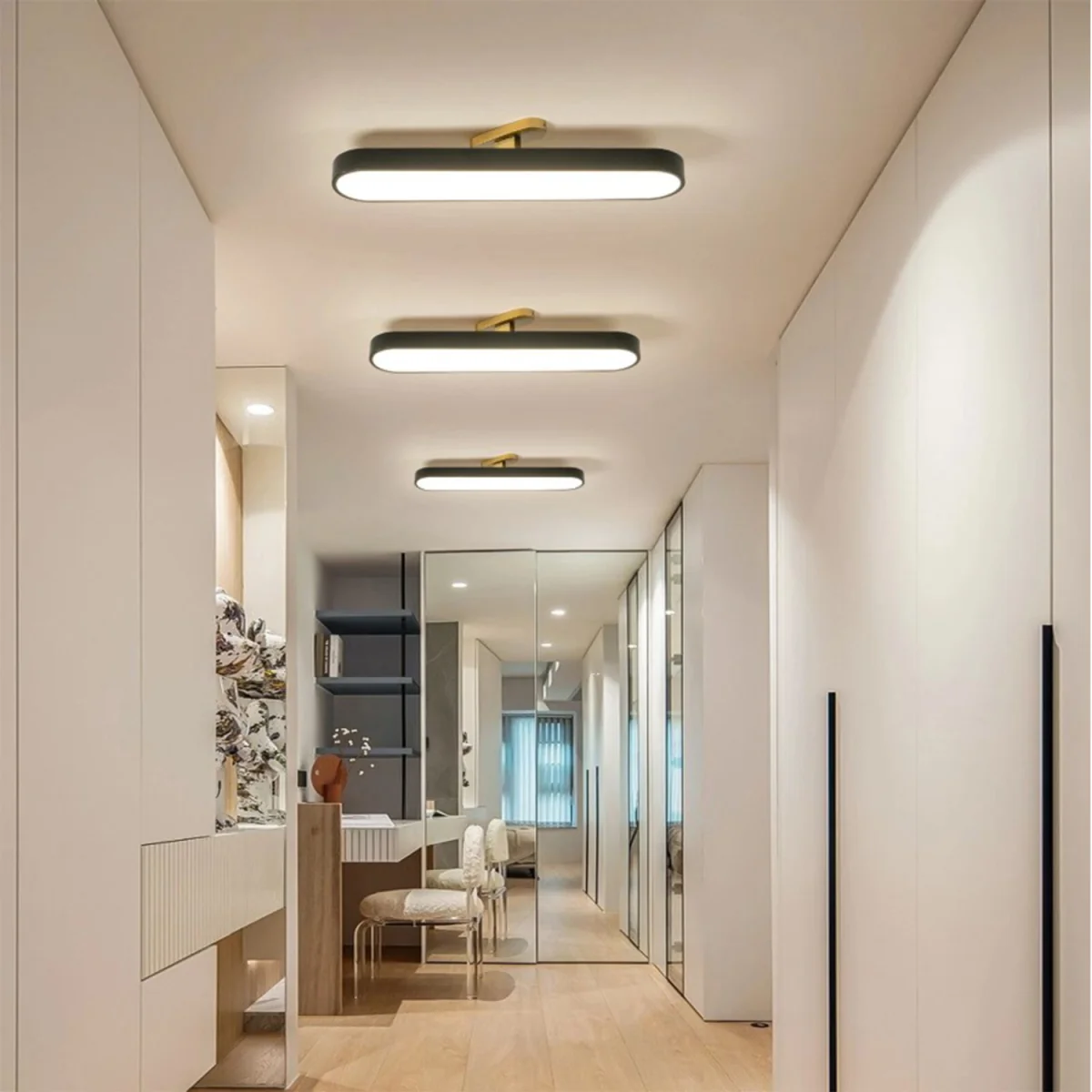 Ceiling Light Dimmable Black - Black – image 2