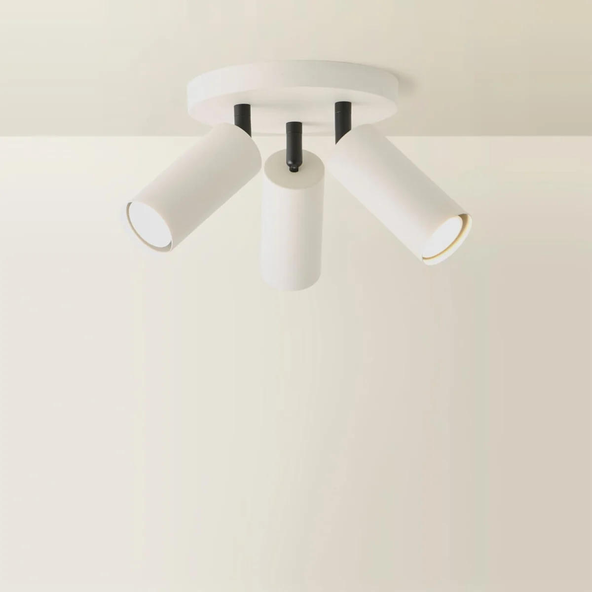 Taylor Tube 3 Way Adjustable Ceiling Spotlights - Beige / 0 – image 5