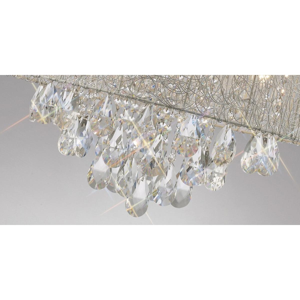 Adeline Ceiling Pendant 6 Light Polished Chrome, Crystal - Polished Chrome – image 3
