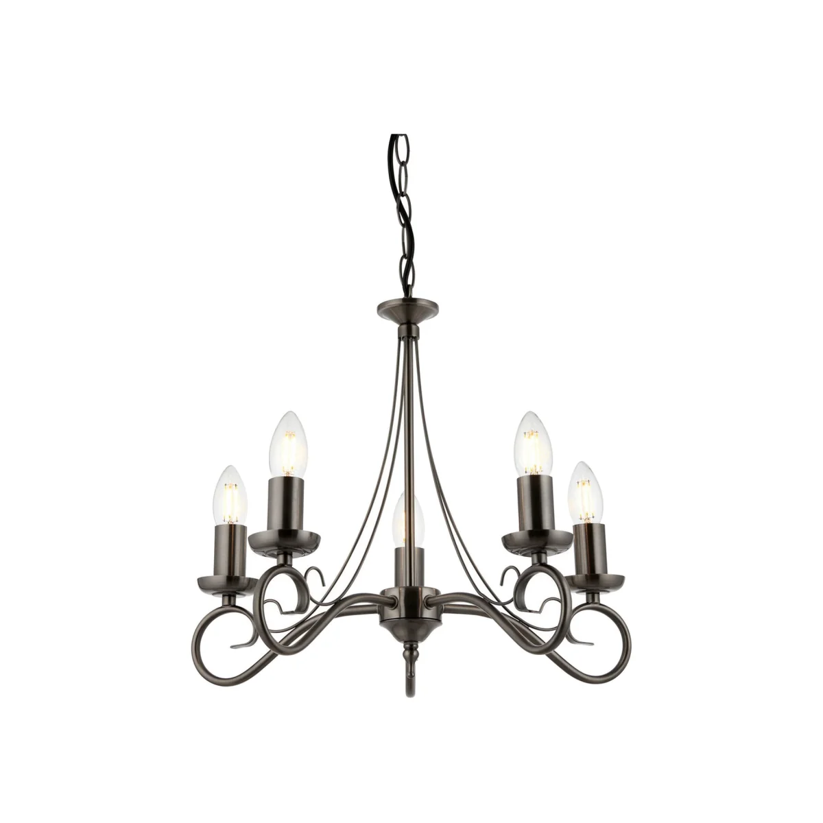 Trafford Pendant Light Silver - Silver