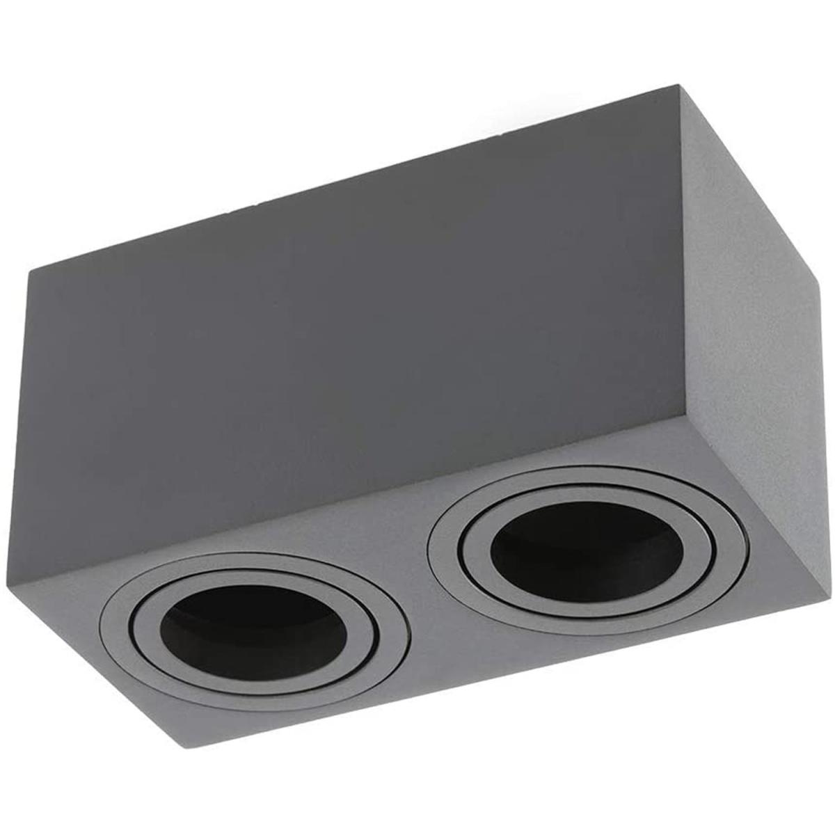 CGC SASHA Black Twin Rectangular Ceiling Spotlight - black – image 4