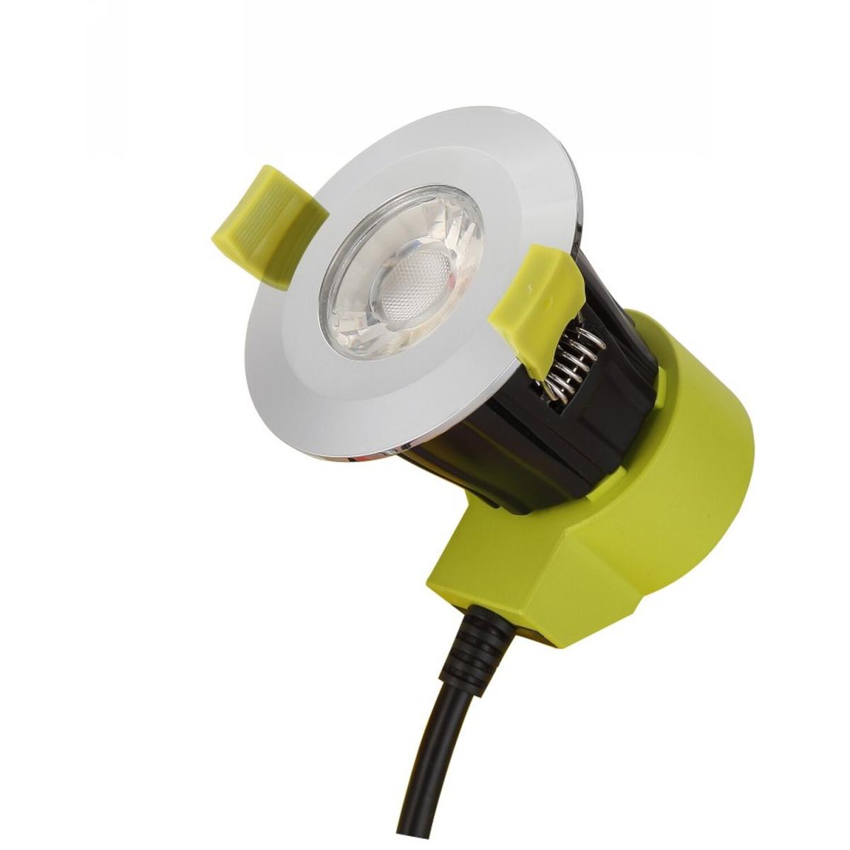 Bazi Dimmable LED Recessed Downlight, Polished Chrome, 5000K, IP65 - Polished Chrome – image 4