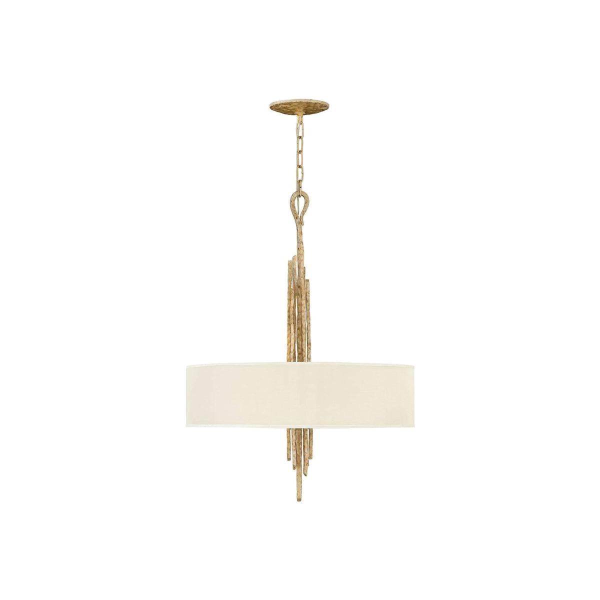 Spyre 6 Light Round Ceiling Pendant Gold, E14 - Gold
