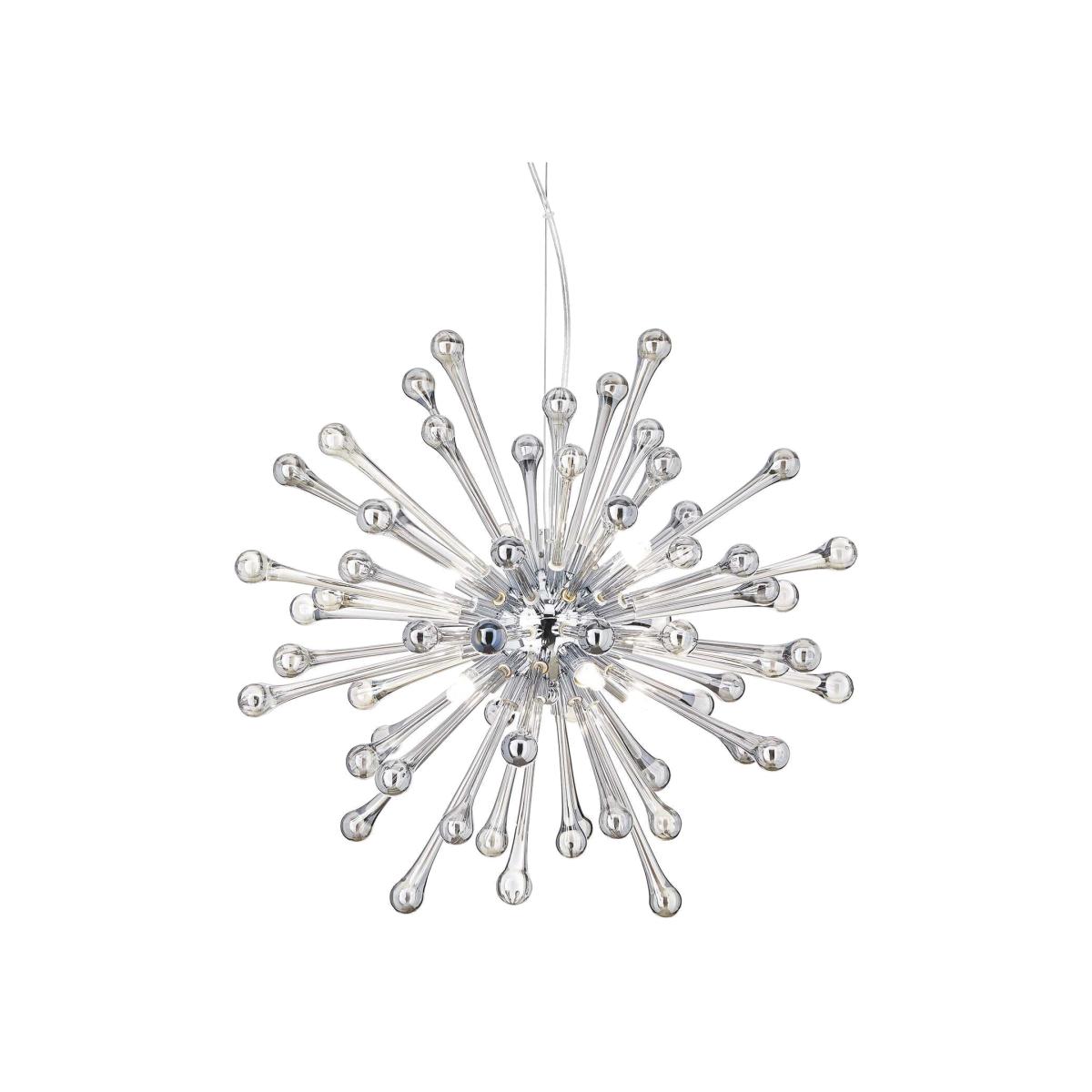 Pauline 8 Light Spherical Ceiling Pendant - Grey
