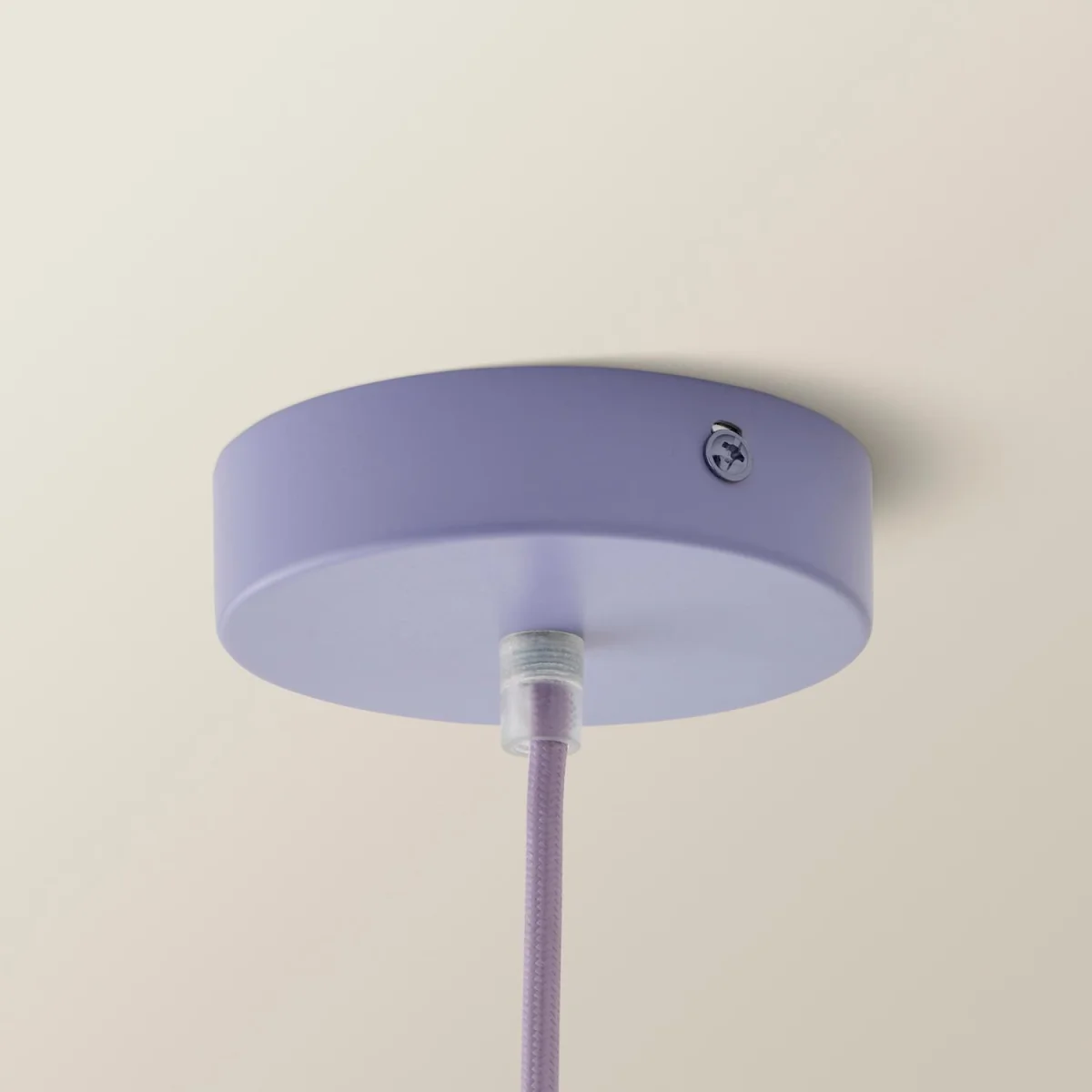 Lolly Glass Bubble Pendant Ceiling Light - Lilac / 0.94kg – image 5