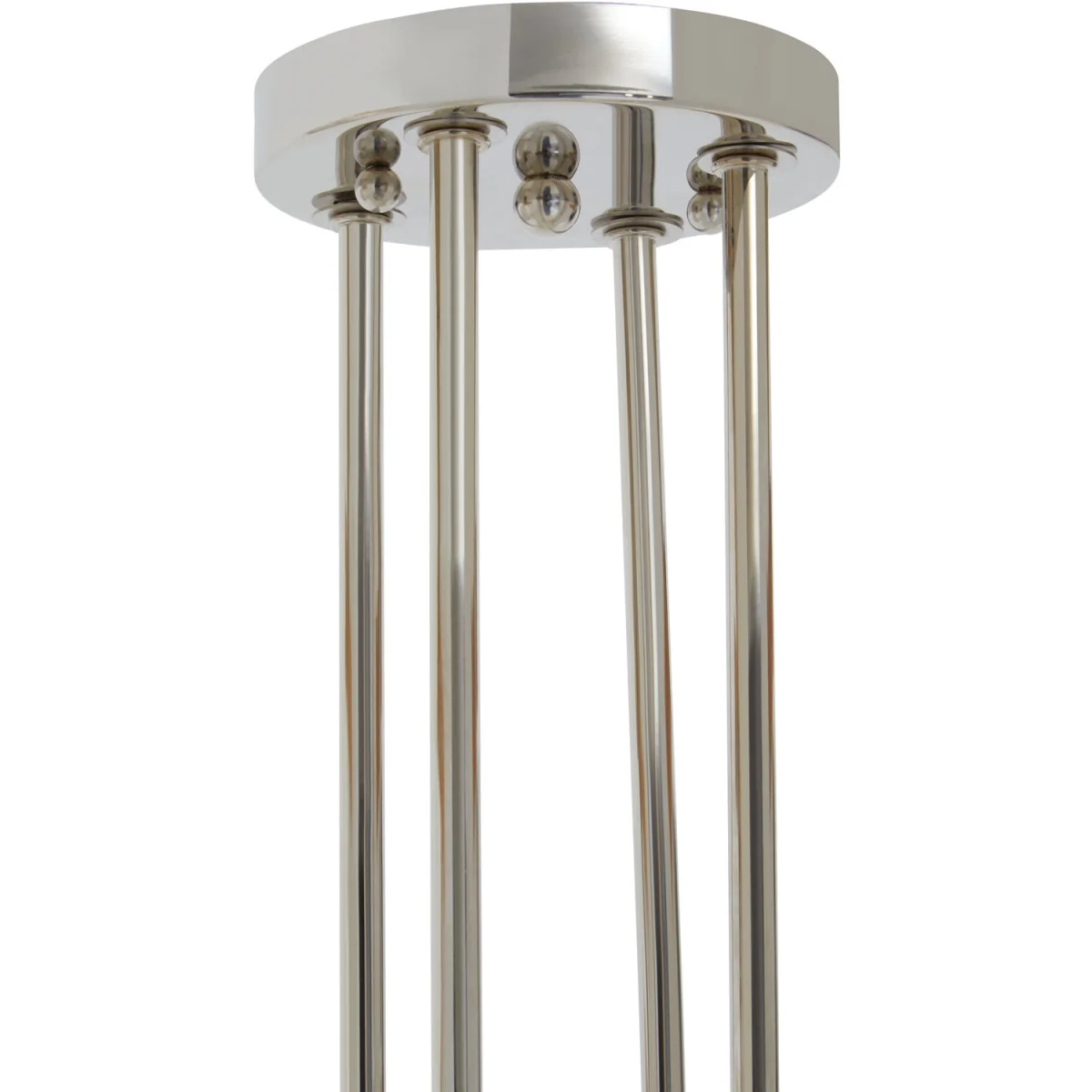 Alexis 8 Light Nickel Finish Statement Pendant Light - Silver – image 2