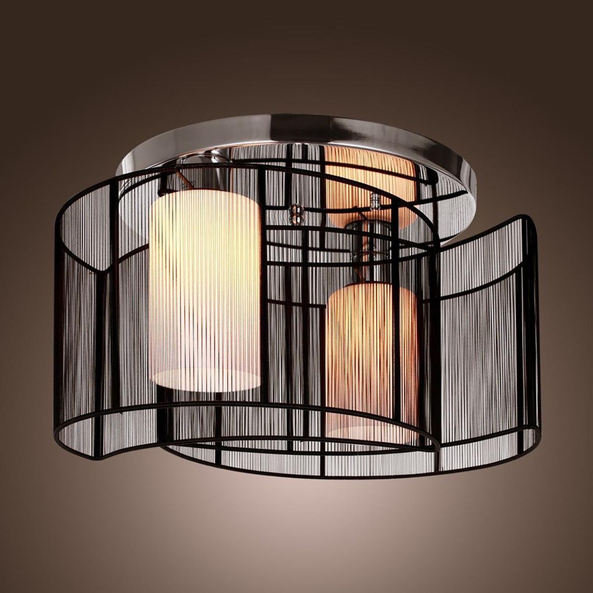 Modern Design Mini Style Flush Mount Ceiling Light - Black – image 5