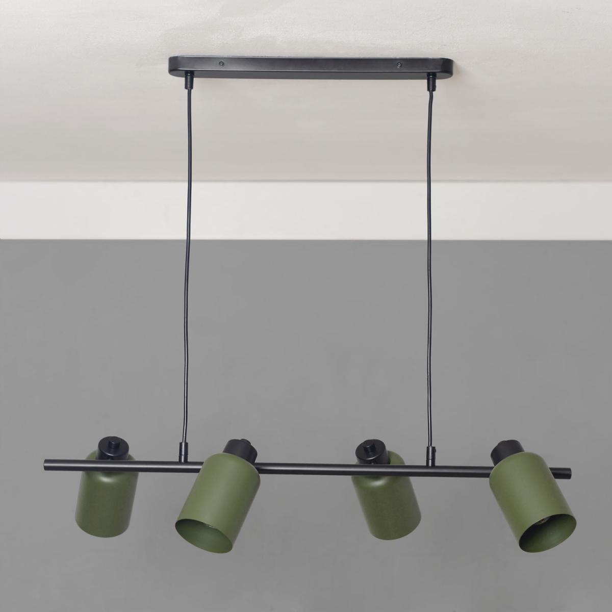 Tate 4 Light Ceiling Fitting - Green – image 4