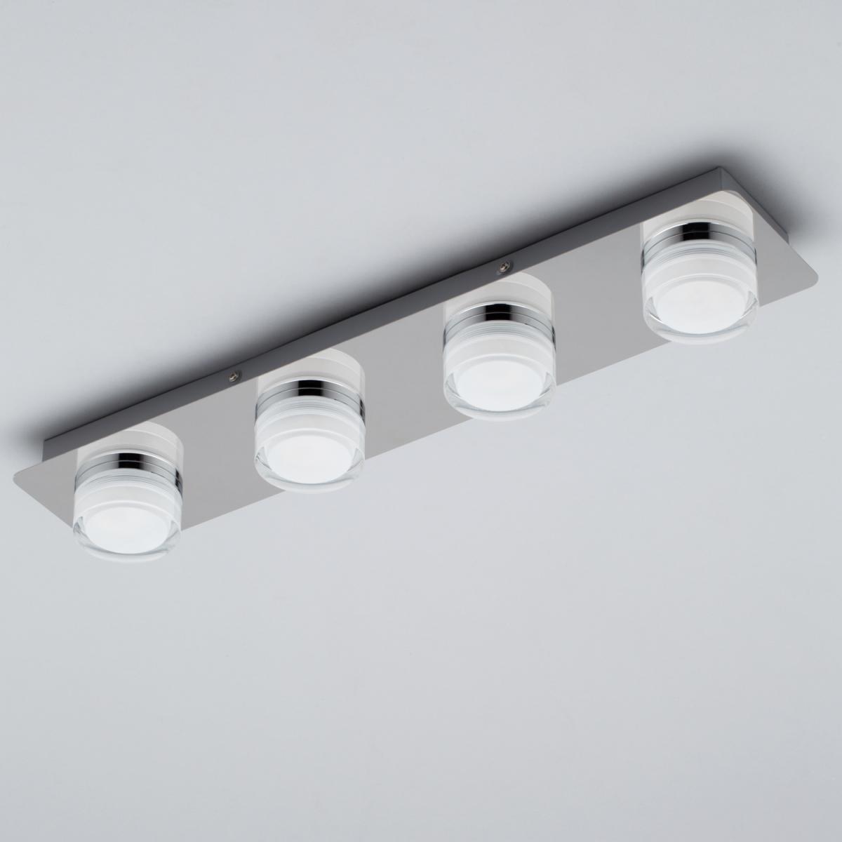 Bolton 4 Light Bathroom Spotlight Bar - Chrome – image 4