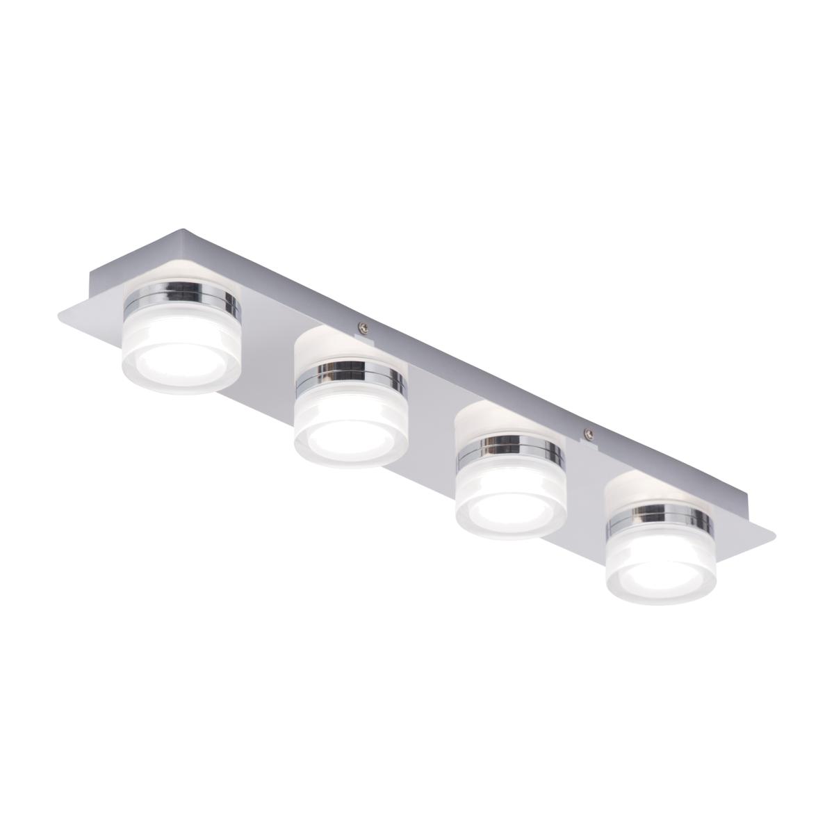 Bolton 4 Light Bathroom Spotlight Bar - Chrome – image 1