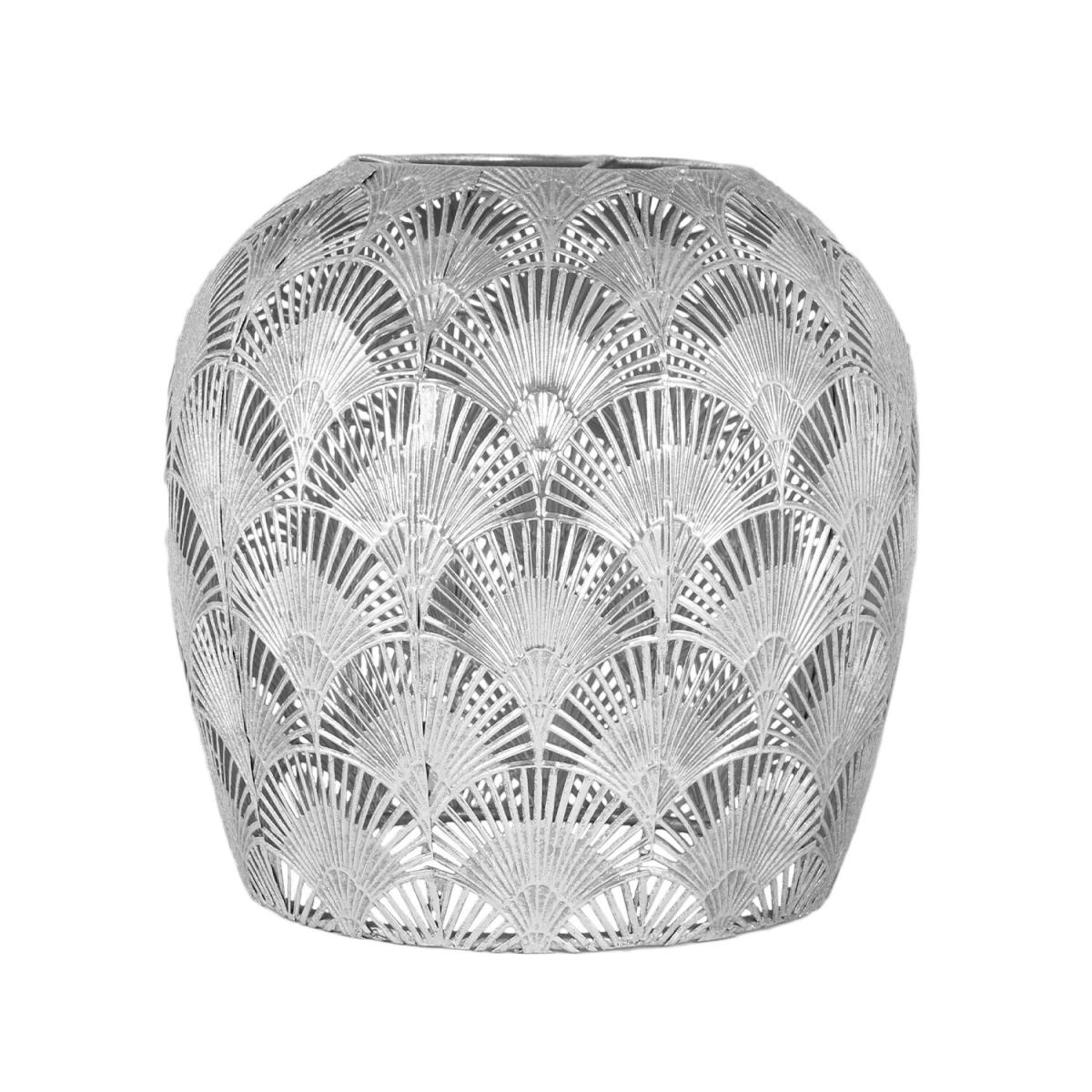 Celeste Silver Fan Pendant – image 2