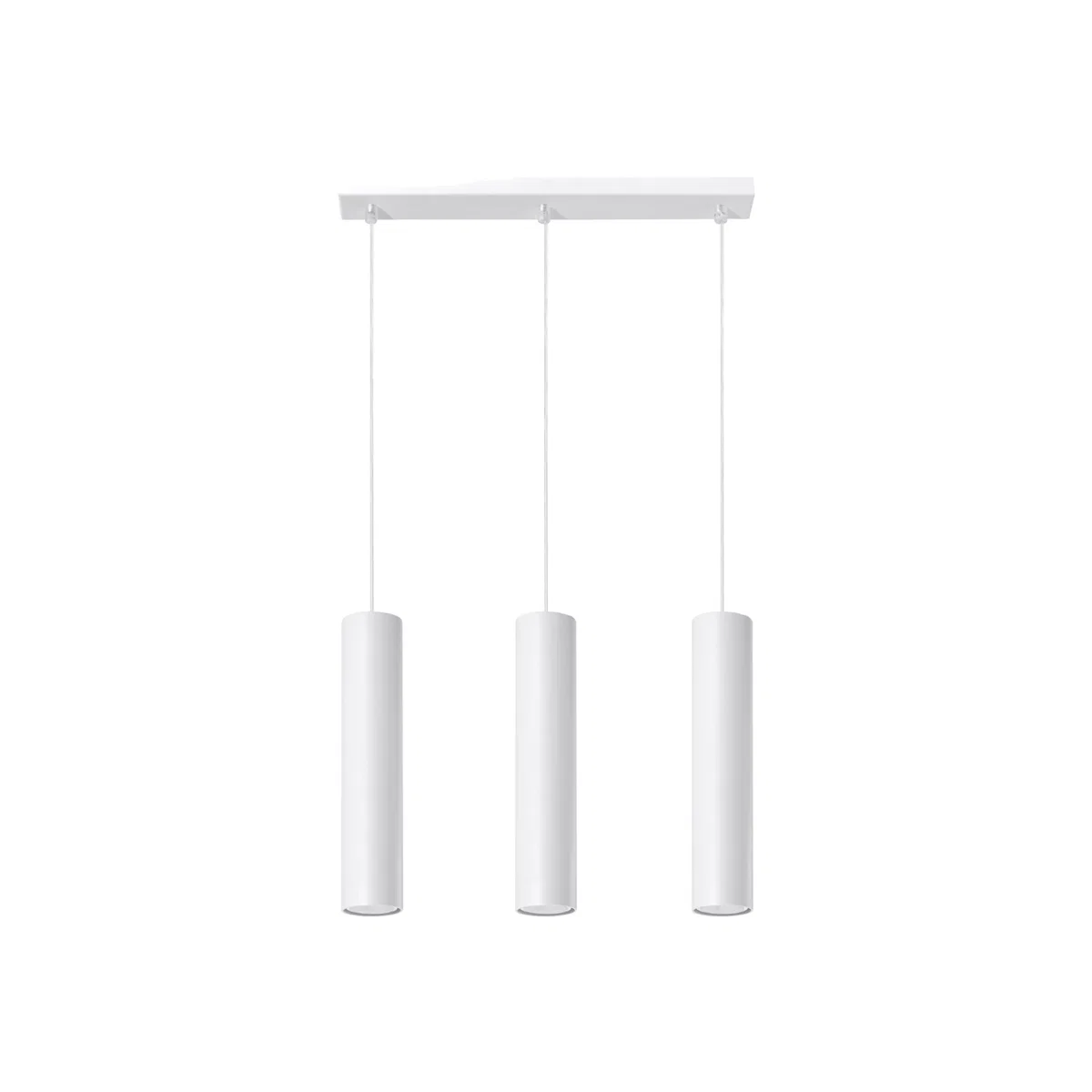 Pendant lamp LAGOS 3L black - white – image 1