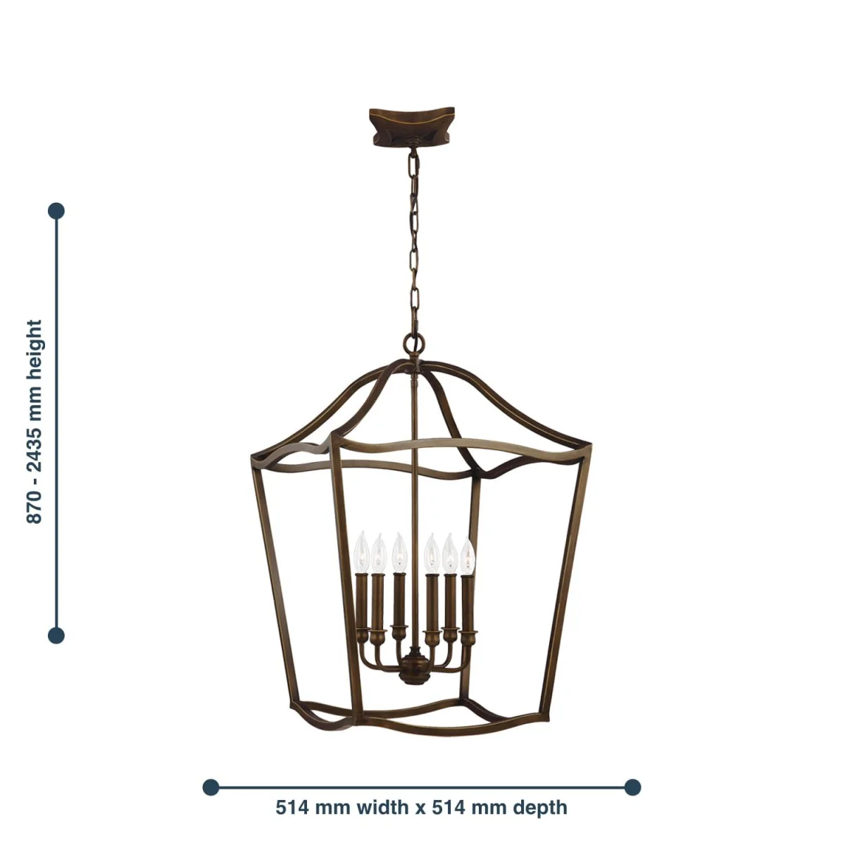 Yarmouth Pendant Light Brass - Brass – image 2