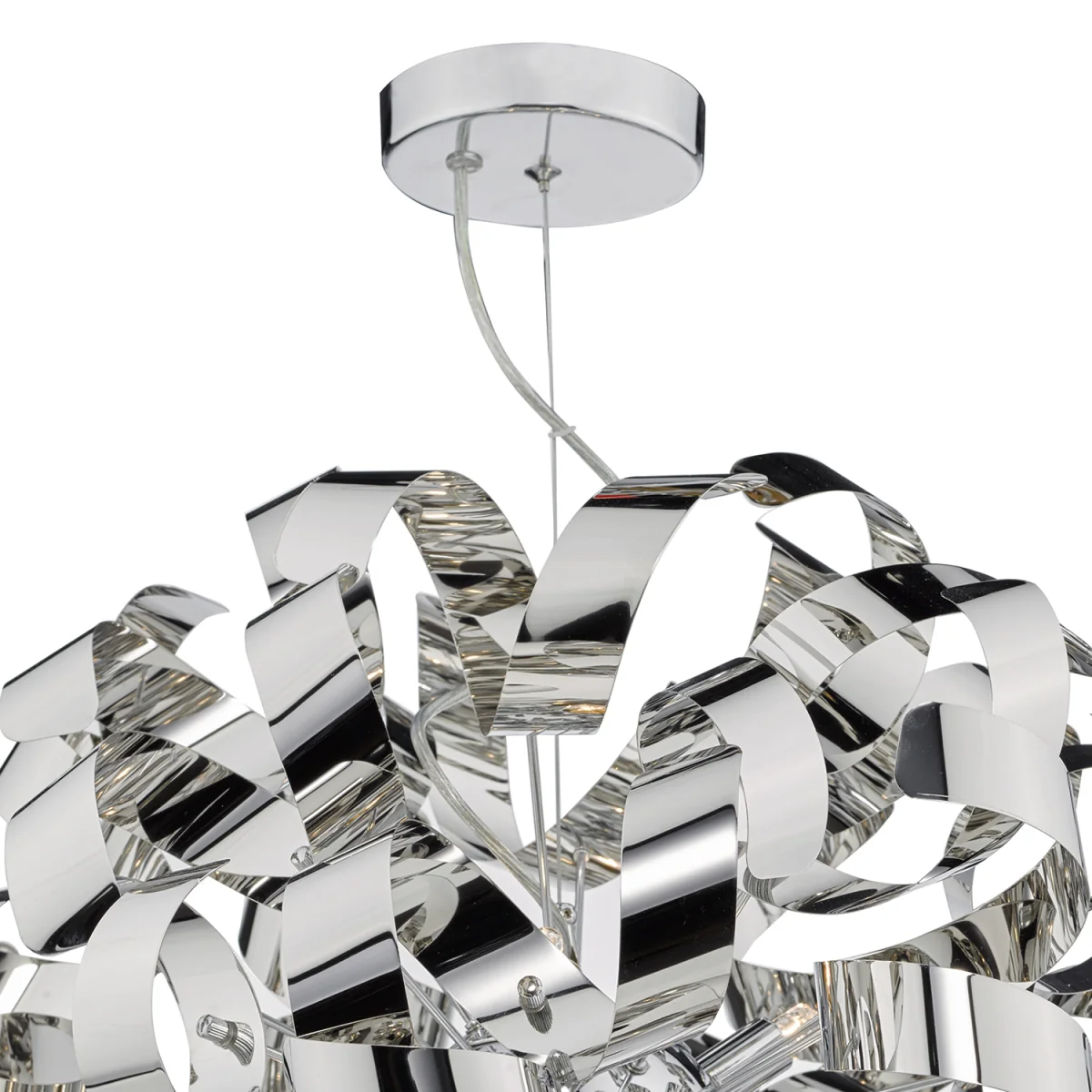 Rawley 9 Light Pendant Polished Chrome – image 2