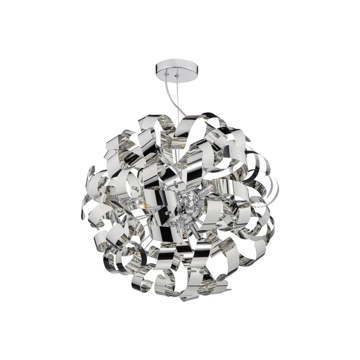 Rawley 9 Light Pendant Polished Chrome – image 1
