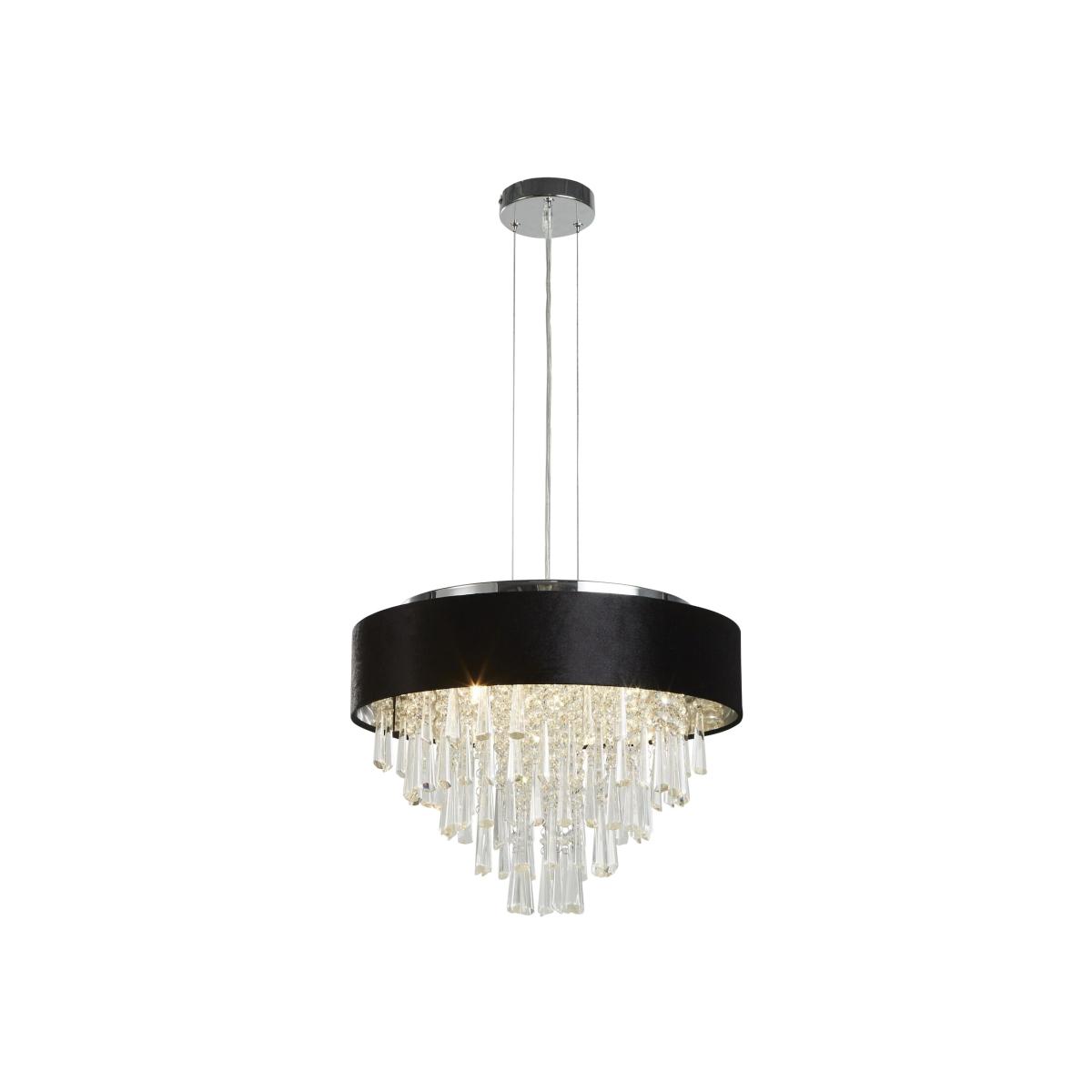 Glamour 5 Light Pendant - Silver