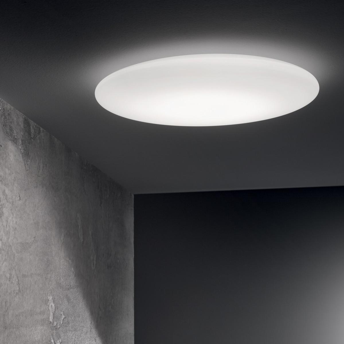 Level LED Decorative Simple Flush White, 3000K - White – image 2