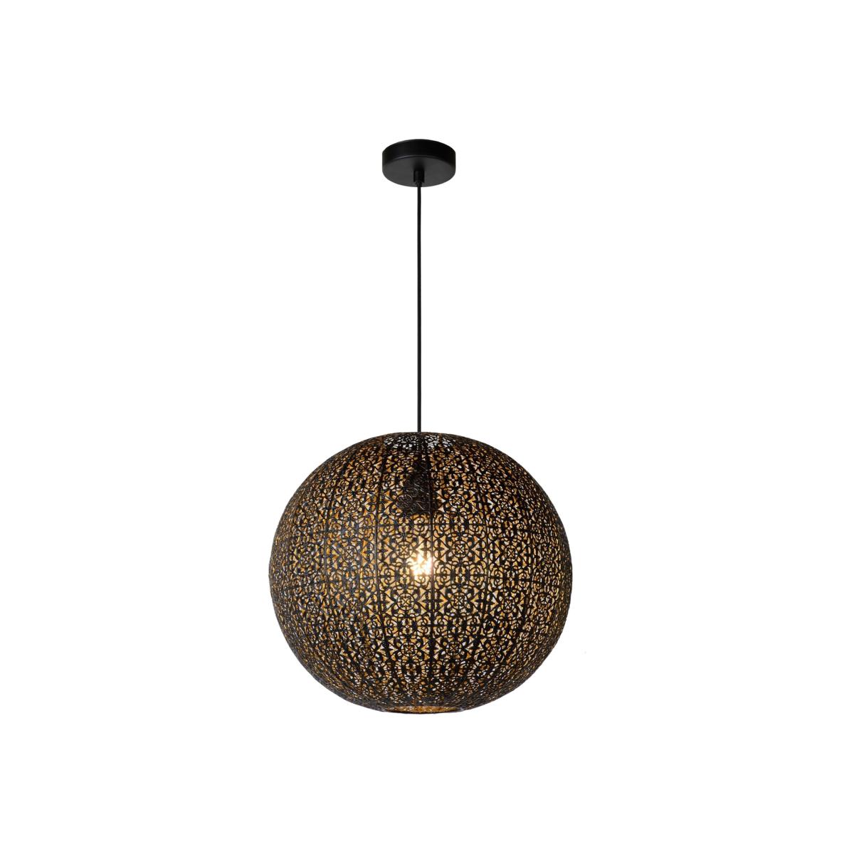 Tahar Oriental Pendant Light Black - Black