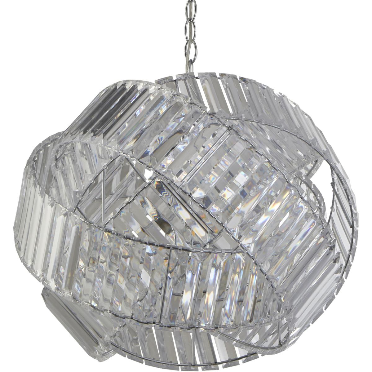 4 Band Venetian Pendant - Silver – image 2