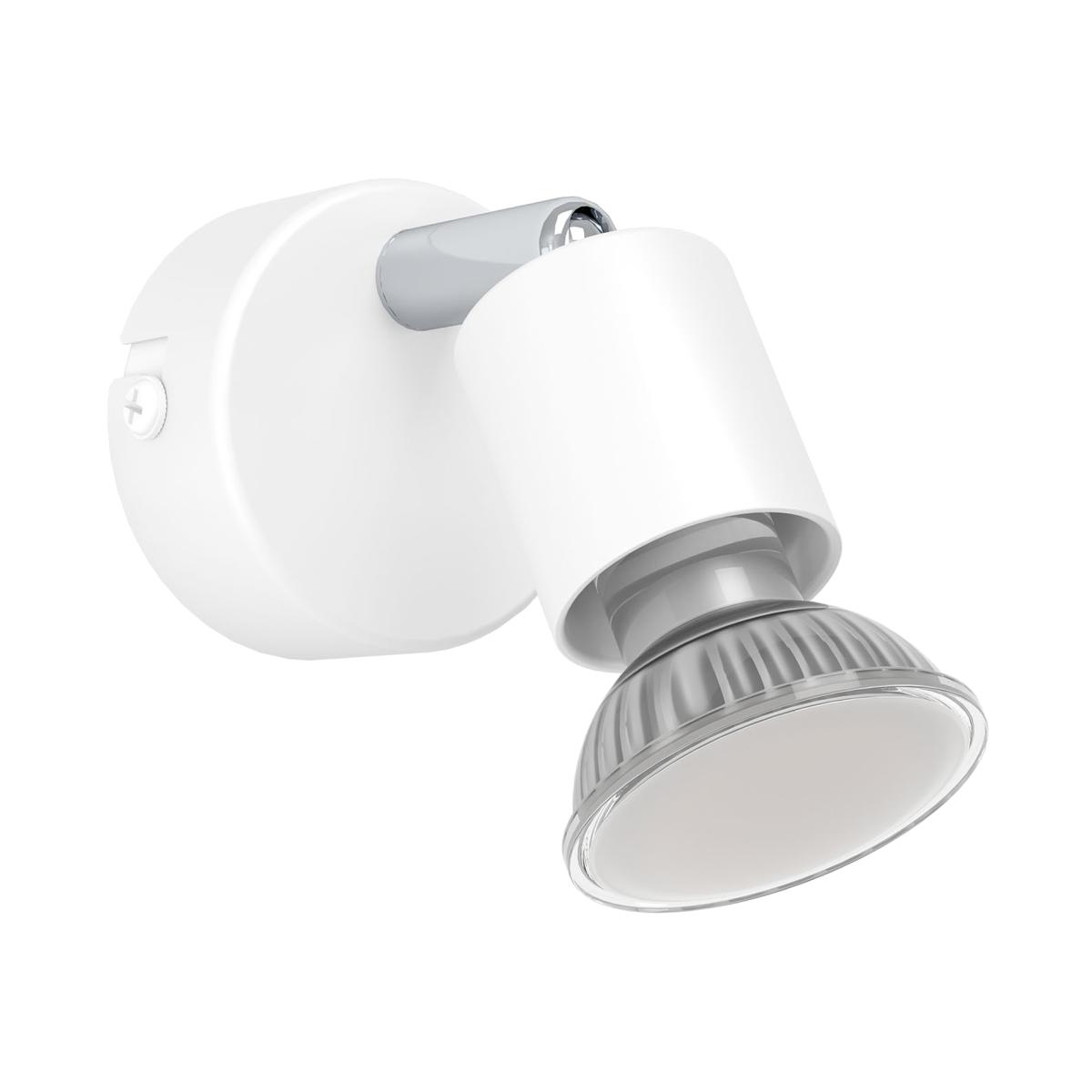 Eglo Basic Stecci-E White Plastic Eco Friendly Spotlight - white