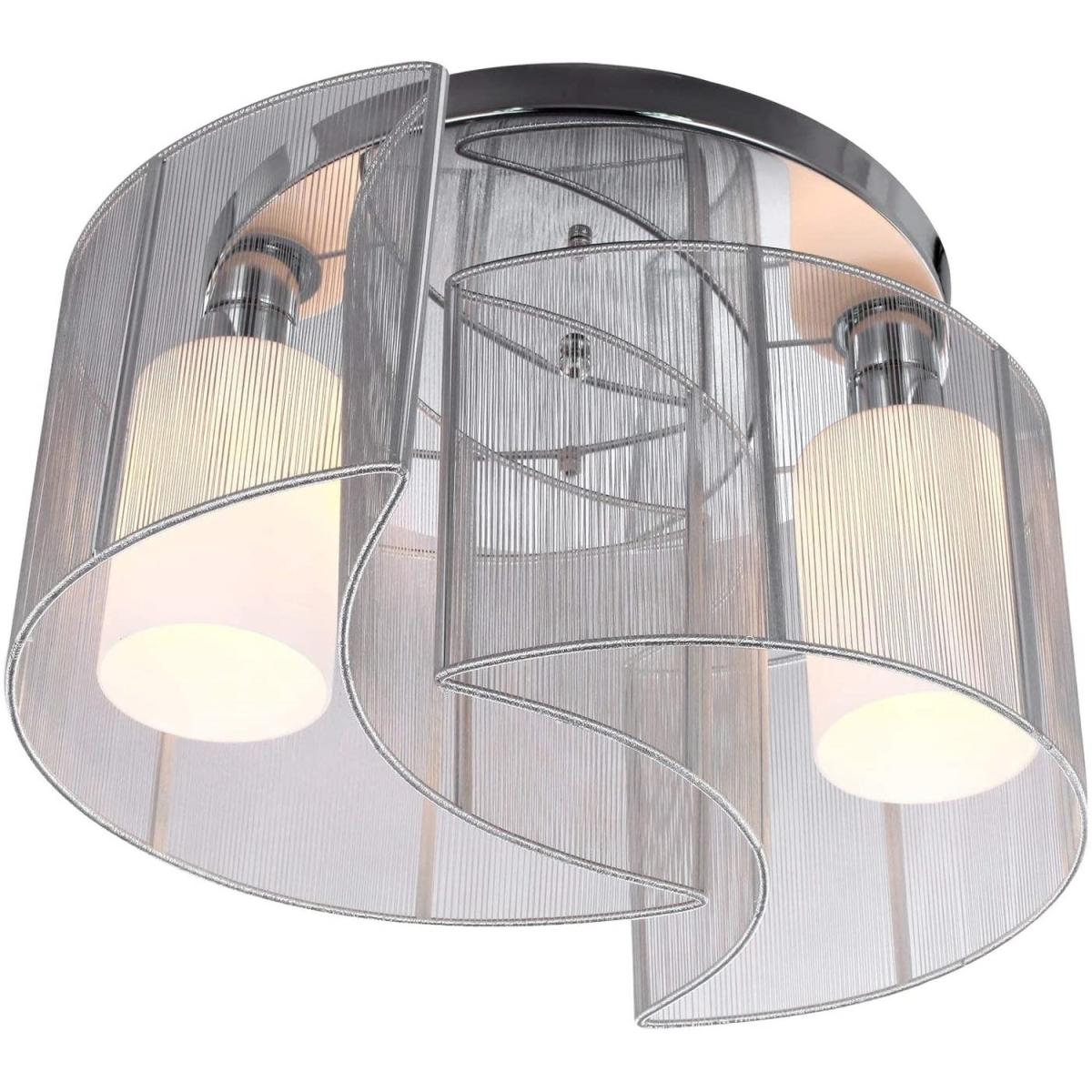 Metal Celling Chandelier Light - Silver – image 3
