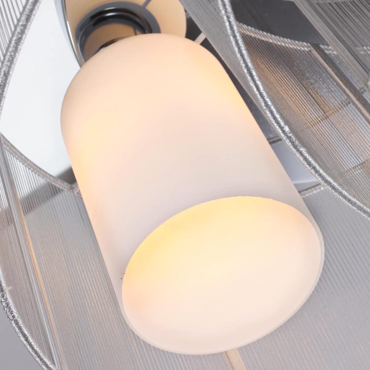 Metal Celling Chandelier Light - Silver – image 5