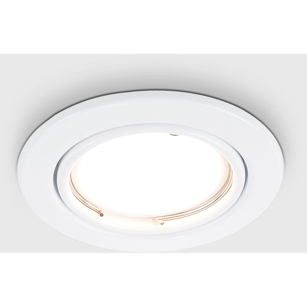 Downlight Tiltable White Ceiling Downlight - White – image 3