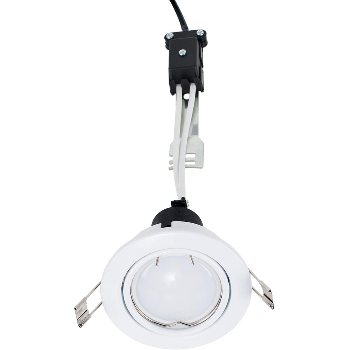 Downlight Tiltable White Ceiling Downlight - White – image 4