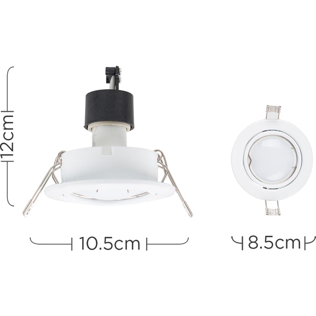 Downlight Tiltable White Ceiling Downlight - White – image 5