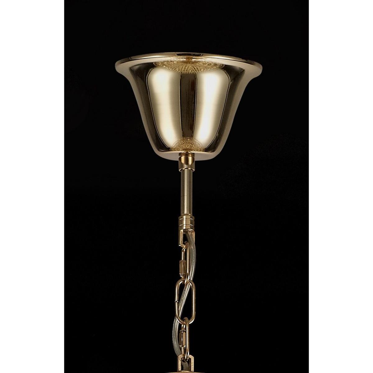 Inina Ceiling Pendant 9 Light E14 French Gold, Crystal - French Gold – image 6