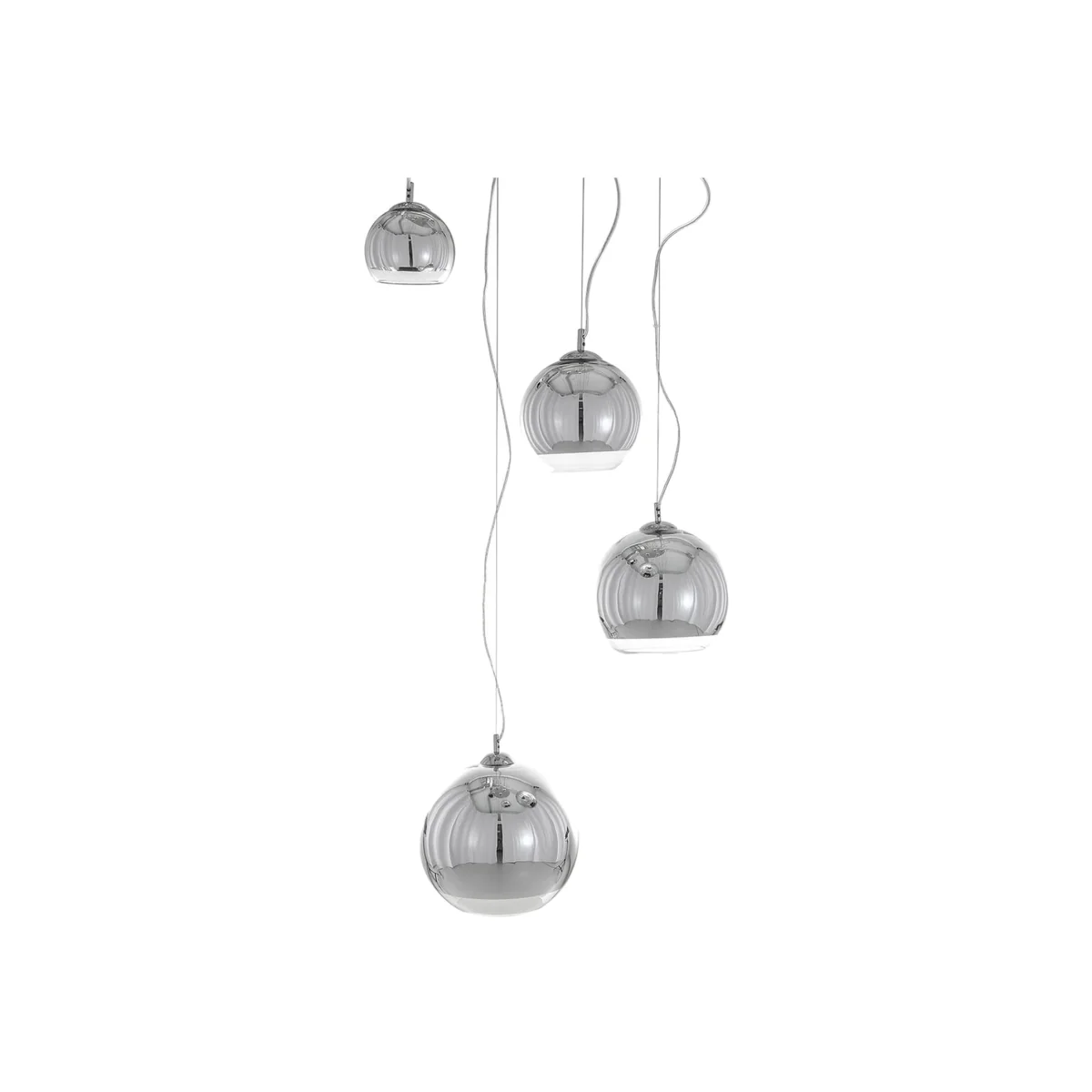 Italux Lighting Modern Pendant Light Chrome V - Chrome – image 1