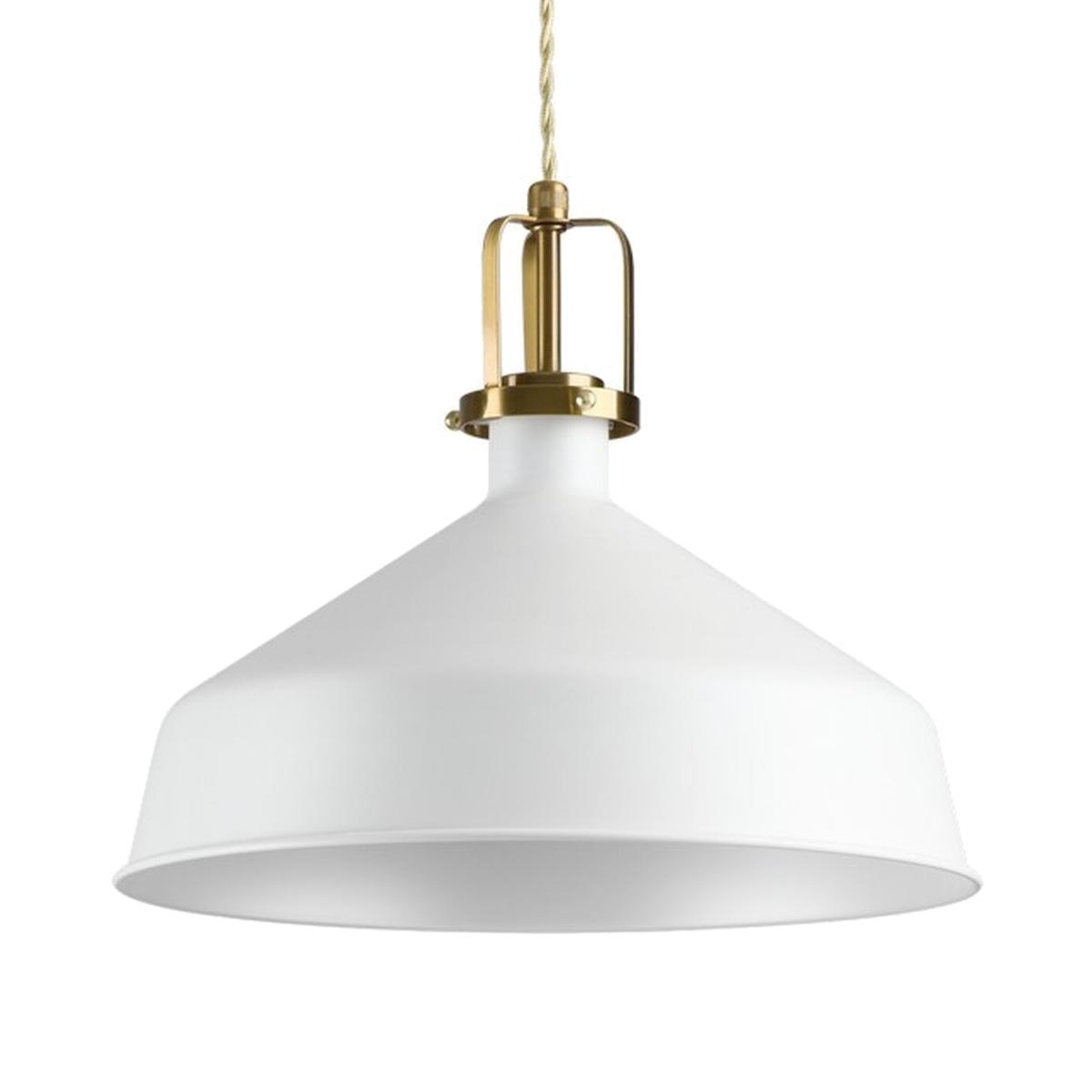 Eris-2 Indoor Dome Ceiling Pendant Lamp 1 Light - White
