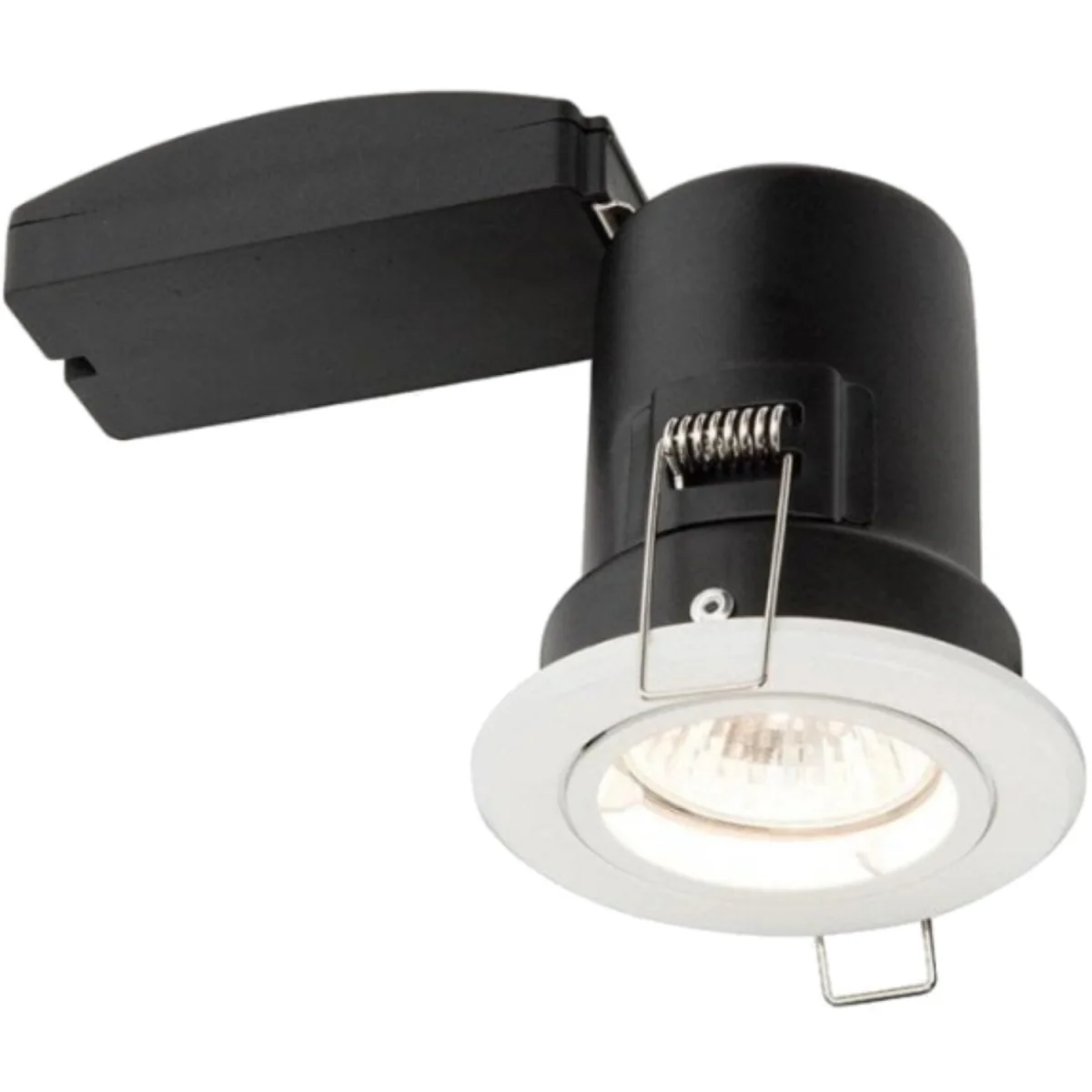Set Of 10 Fire Downlight Recessed Rated Downlights - White Paint – image 2