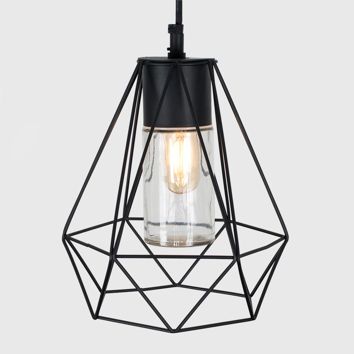 Diablo Black Ceiling Light Pendant - Black – image 4