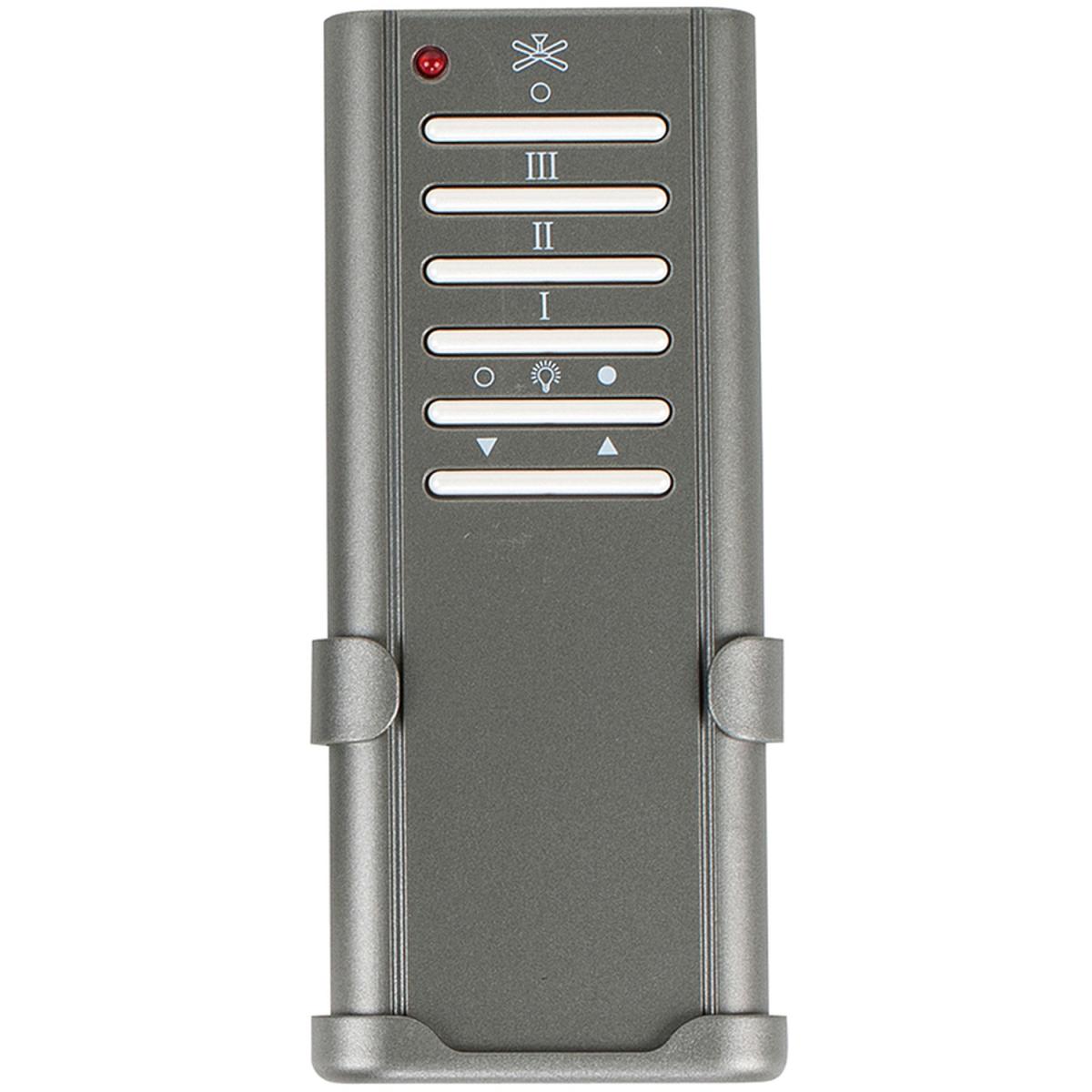 Silver Ceiling Fan Light With Remote Control 400mm - Silver – image 6