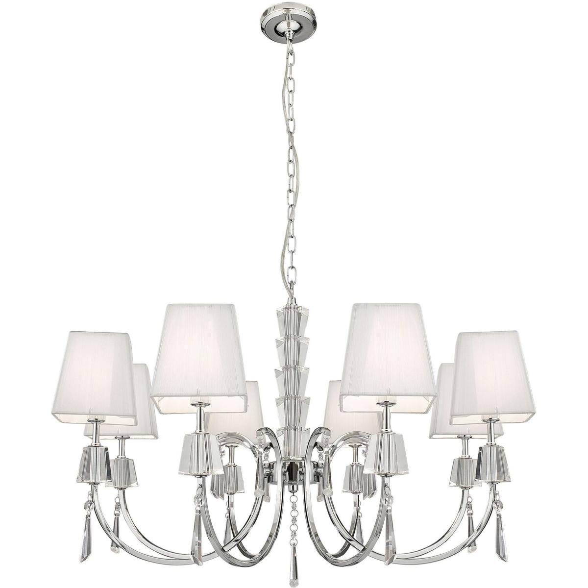 Cayennes Chrome 8Lt Pendant - Chrome – image 2