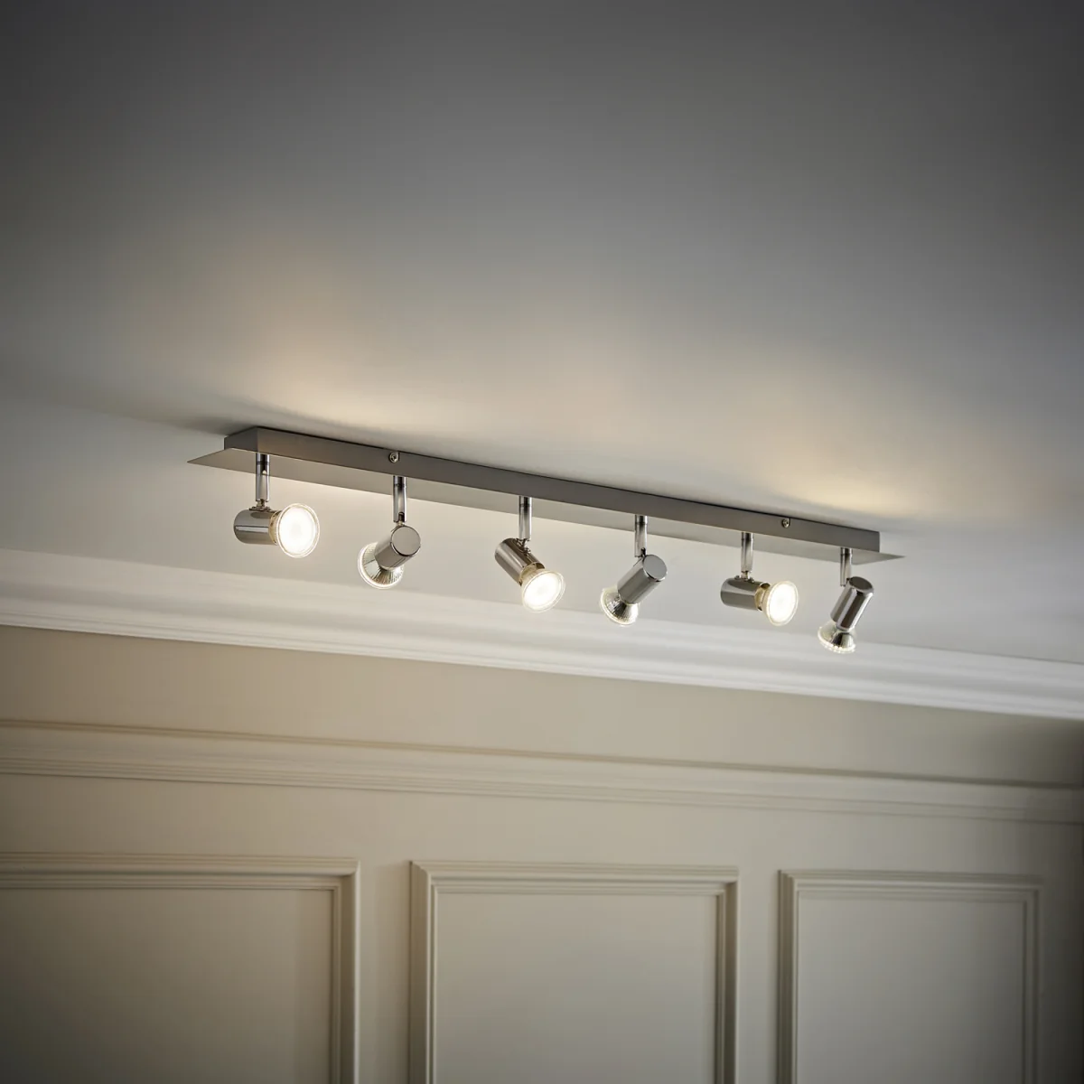 Consul Chrome 6 Way Adjustable Ceiling Spotlight / No - Chrome / 1 – image 3