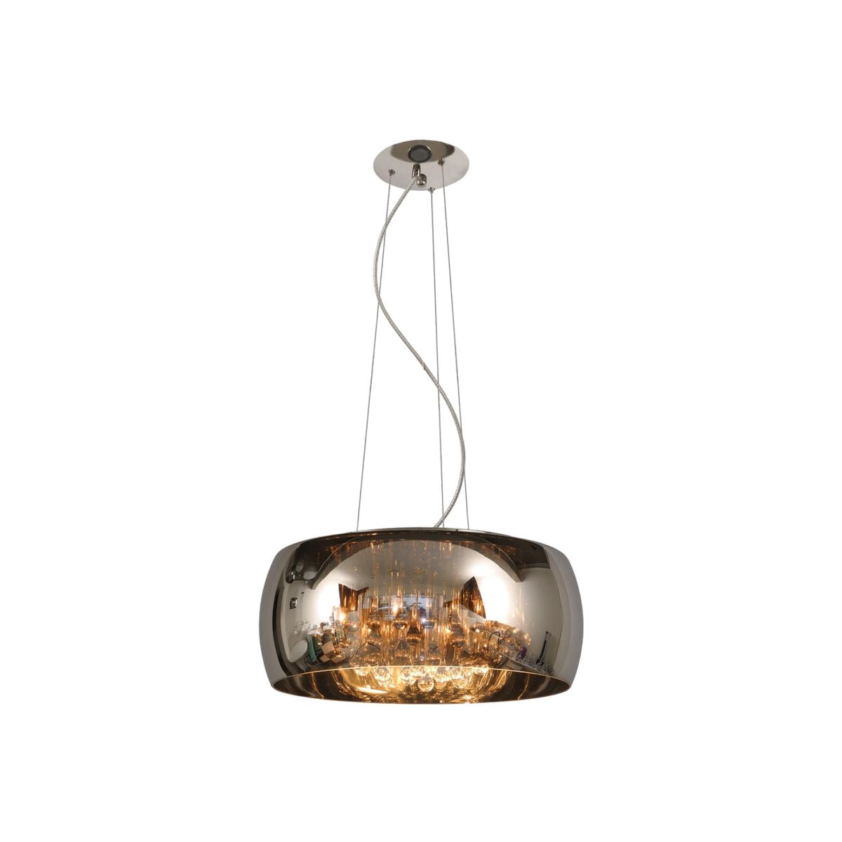 Pearl Modern Pendant Light Chrome - Chrome / 50cm