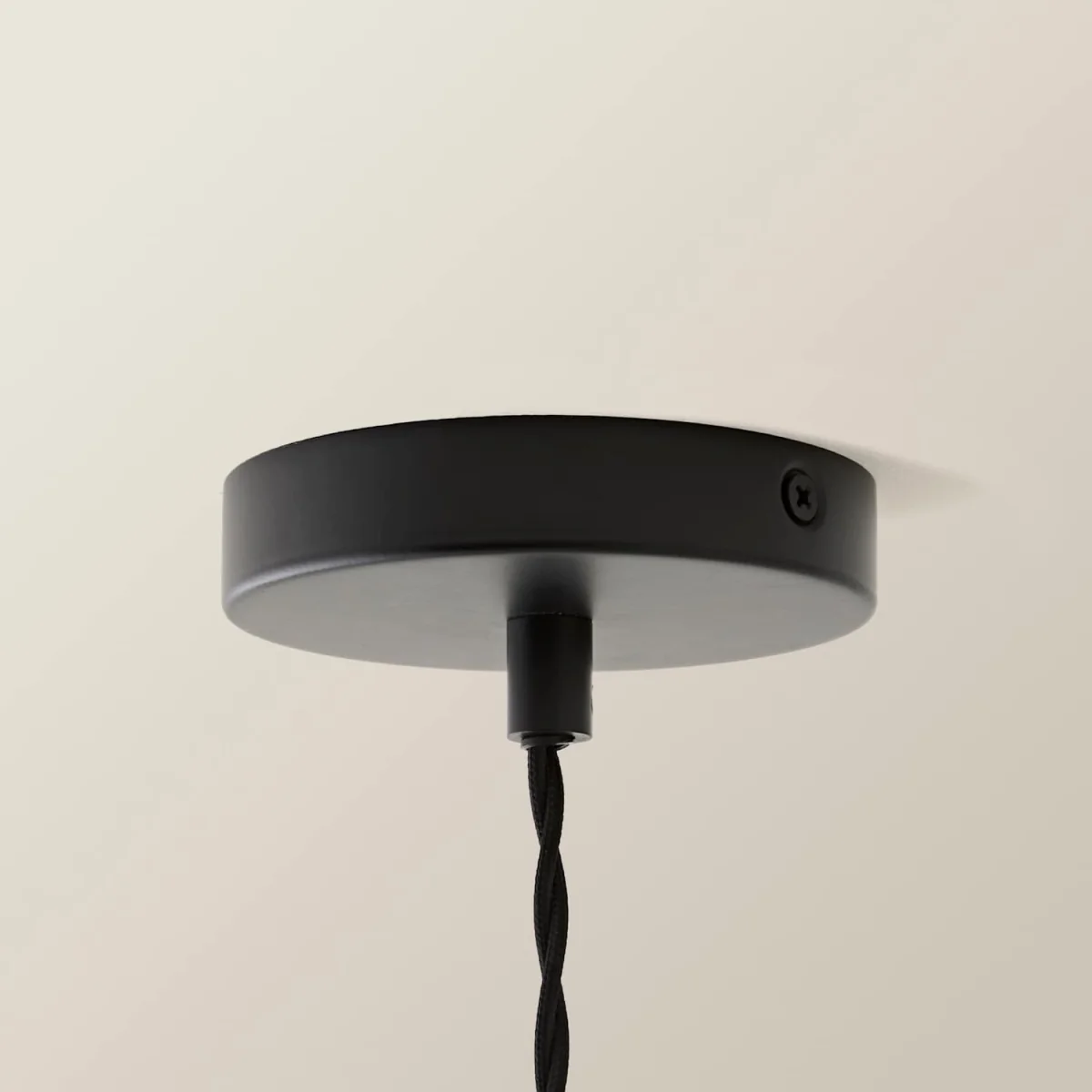 Shaw Rechargeable Ceiling Pendant Lampholder - Matte Black – image 6