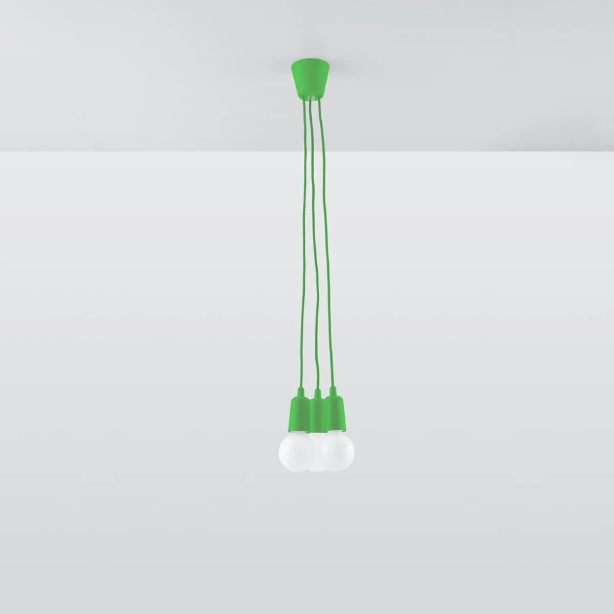 Pendant lamp DIEGO 3 orange - green – image 2