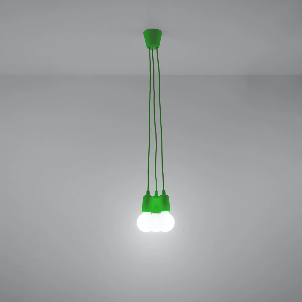 Pendant lamp DIEGO 3 orange - green – image 3