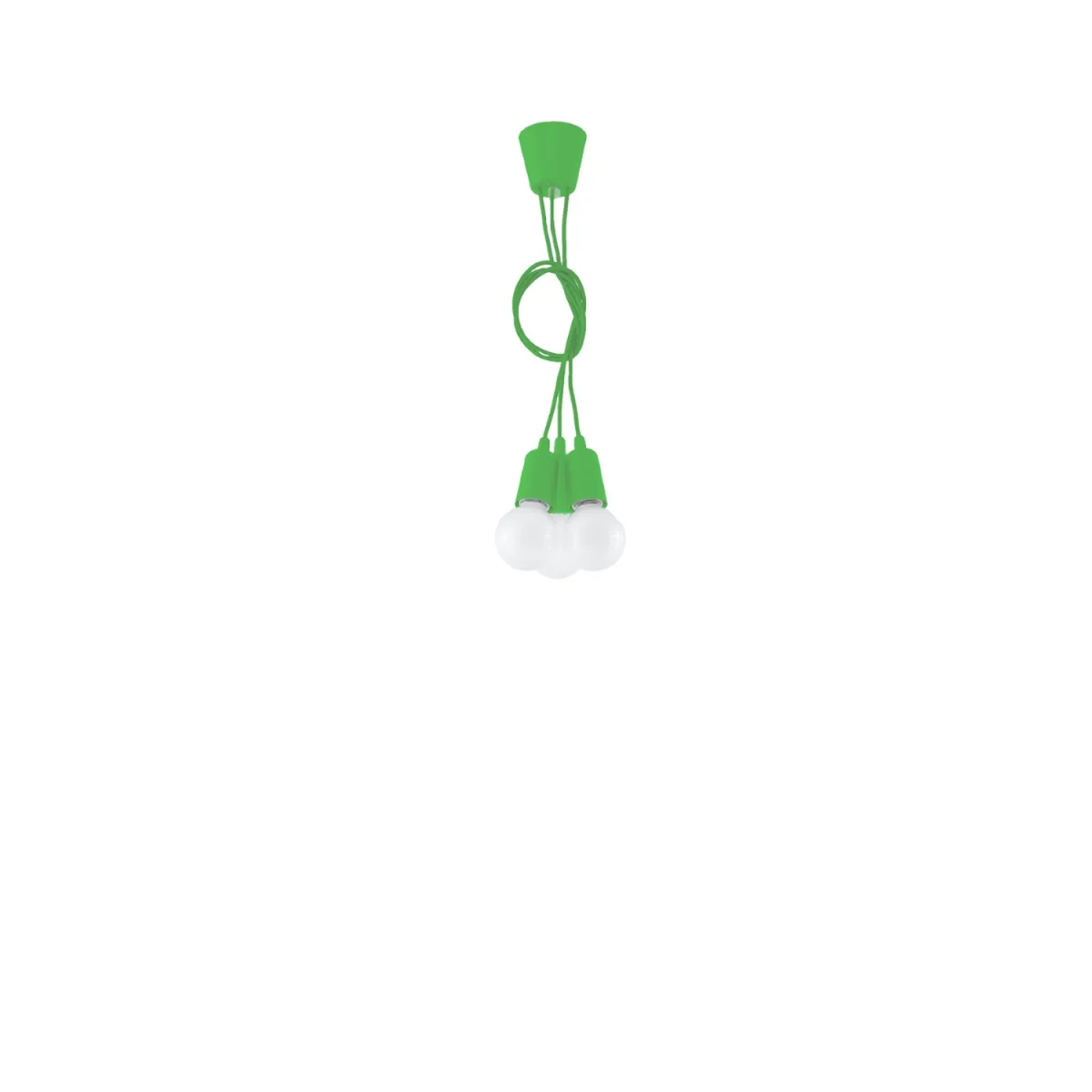 Pendant lamp DIEGO 3 orange - green – image 4